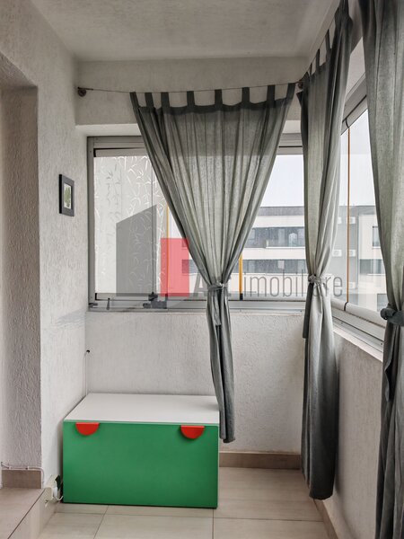 Pacii, apartament cu 2 camere de vanzare cu centrala, mobilat si utilat